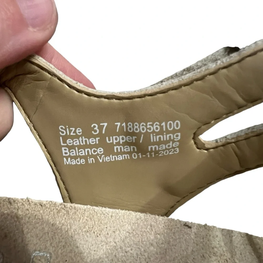Dansko Womens Slip On Rissa Closed Toe Shoe In Ivory 37 (6.5-7) - Picture 13 of 14